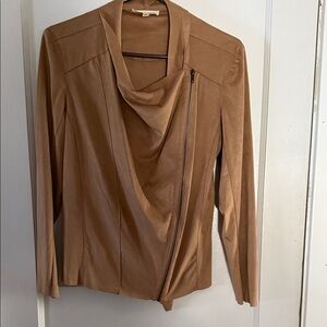 Kingston Camel Drape Front Blazer
